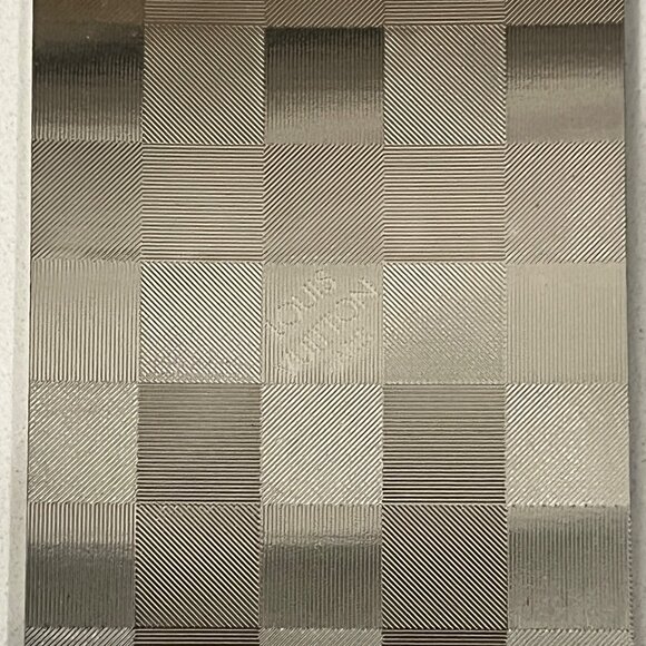 Louis Vuitton ACE OF SPADES Silver Damier Decorative Card/VIP/COLLECTORS PEICE - Picture 9 of 9